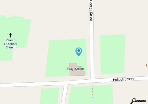 John Wright Stanly House map location