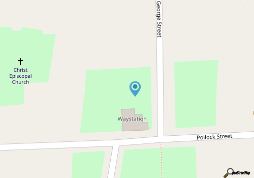 John Wright Stanly House map location