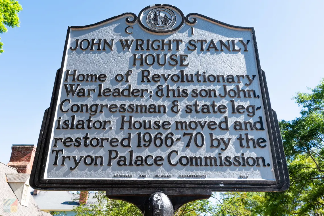 john Wright Stanly House in New Bern, NC