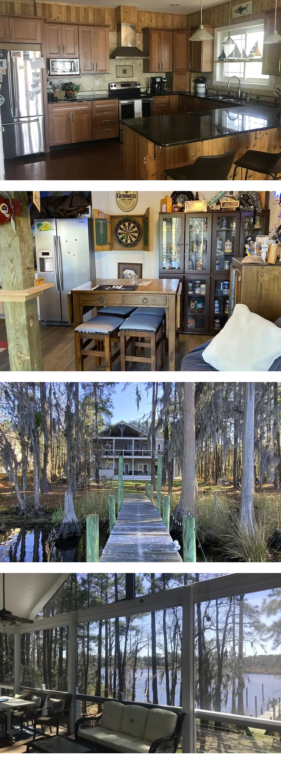 Waterfront home with dock and community ...