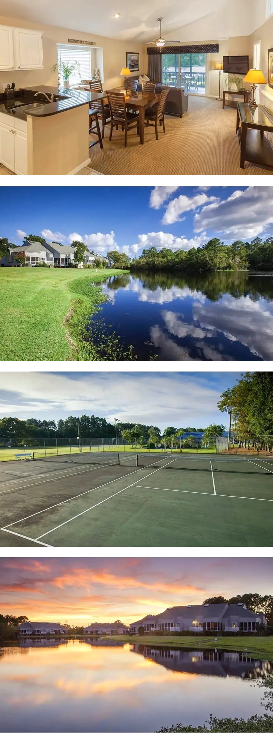 Wyndham Fairfield Harbour | 2BR/2BA Quee...