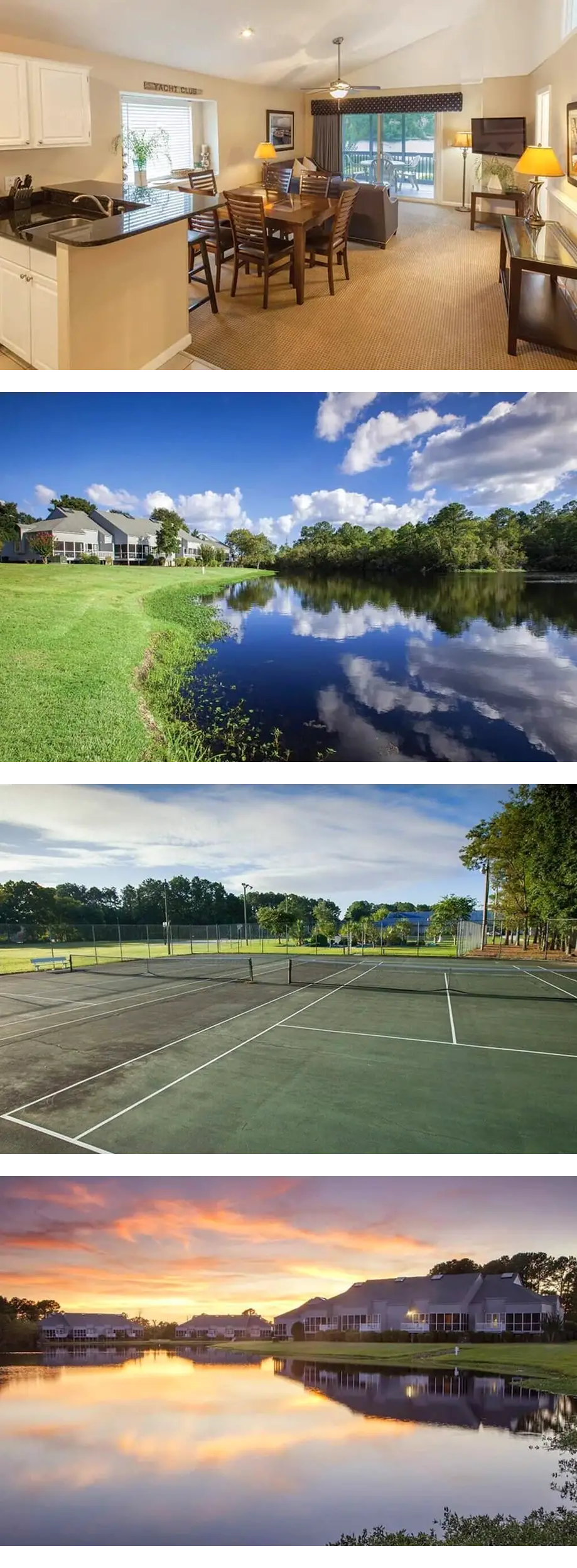 Wyndham Fairfield Harbour | 2BR/2BA Quee...